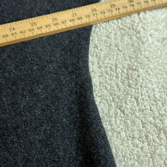 joe Sweaters Womens Size small Wool cashmere Tunic Turtleneck Charcoal Gray - Picture 7 of 13